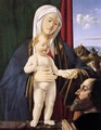 Madonna and Child with a Donor - Marco Basaiti