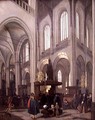 Interior of New Church of Amsterdam - Emanuel de Witte