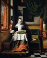 The Virtuous Woman 1655 - Nicolaes Maes