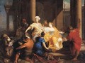 Achilles Discovered Among The Daughters Of Lycomedes - Sebastien Leclerc