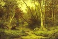 Forest Landscape With Herons 1870 - Ivan Shishkin