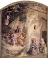 Frescoes in the Dominican convent of San Marco in Florence scene of Christ on the Mount of Olives - Angelico Fra