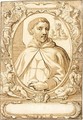 Design For A Book Illustration A Portrait Of St. John Of Matha - Abraham Jansz. van Diepenbeeck