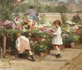 The Young Flower Seller - Victor-Gabriel Gilbert