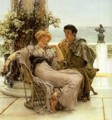 Courtship The Proposal - Sir Lawrence Alma-Tadema