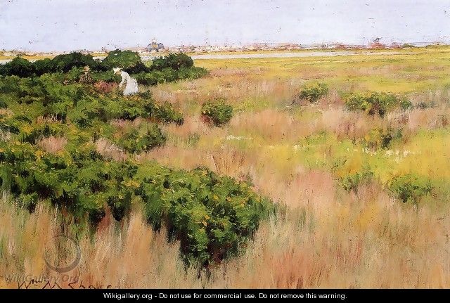 Landscape Near Coney Island - William Merritt Chase