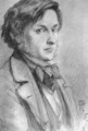 Portrait Of Ford Madox Brown 1852 - Dante Gabriel Rossetti
