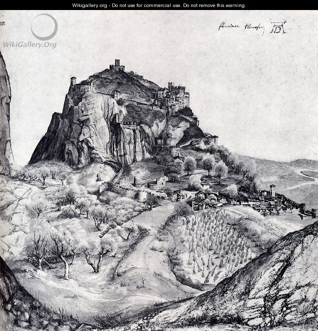 The Citadel Of Arco In The South Tyrol - Albrecht Durer
