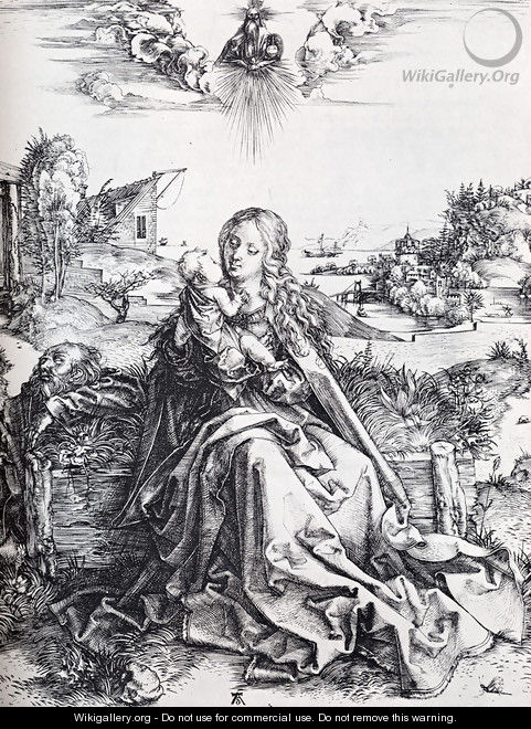The Virgin With The Dragonfly - Albrecht Durer