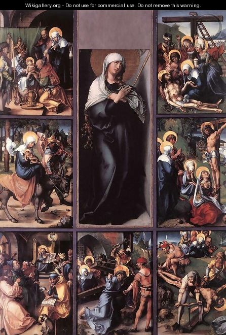 The Seven Sorrows Of The Virgin - Albrecht Durer
