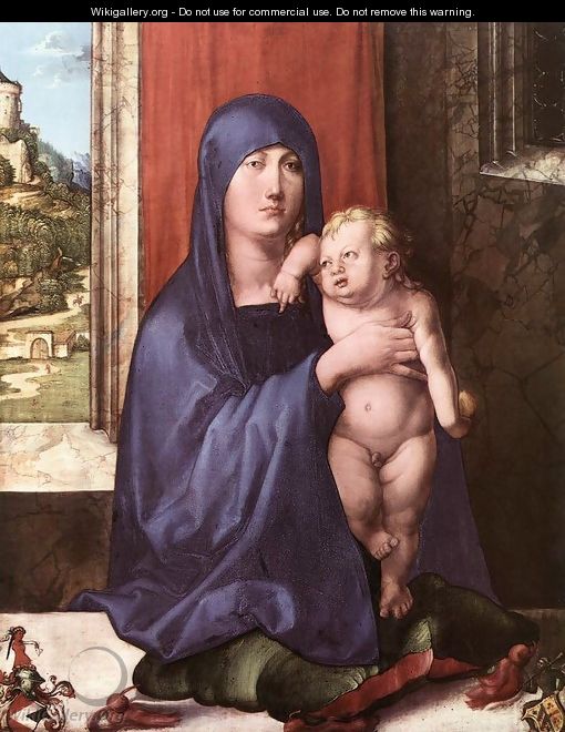 Madonna And Child (Haller Madonna) - Albrecht Durer
