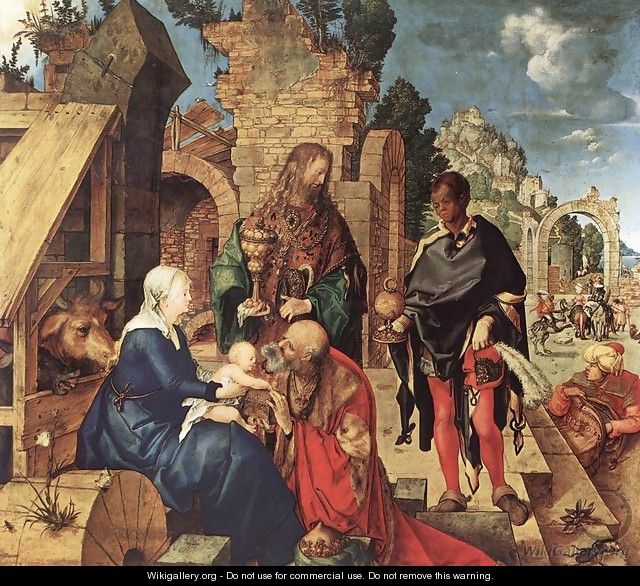 Adoration Of The Magi - Albrecht Durer