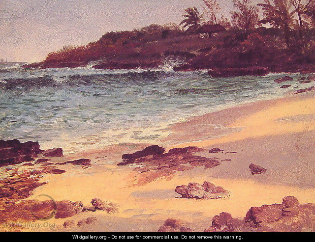 Bahama Cove - Albert Bierstadt