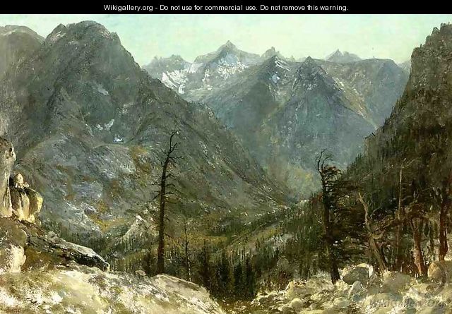 The Sierra Nevadas - Albert Bierstadt