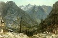 The Sierra Nevadas - Albert Bierstadt