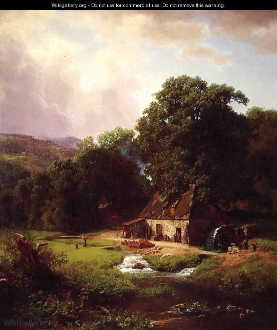 The Old Mill - Albert Bierstadt