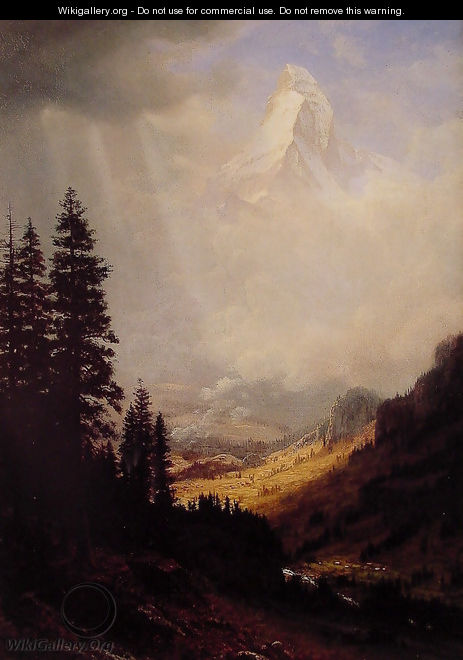 The Matterhorn - Albert Bierstadt