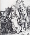 The Holy Family With St John The Magdalen And Nicodemus - Albrecht Durer