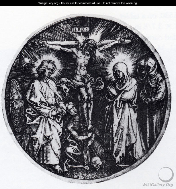 Crucifixion (Round) - Albrecht Durer