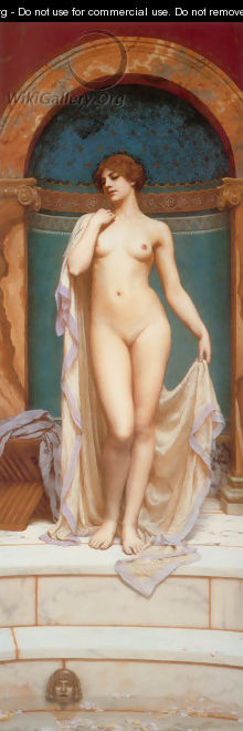 Venus At The Bath - John William Godward