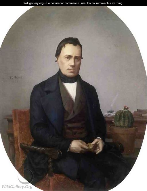 Portrait Of A Cactus Collector - Jean-Léon Gérôme
