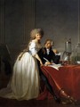 Portrait of Antoine-Laurent and Marie-Anne Lavoisier 1788 - Jacques Louis David