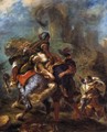The Abduction of Rebecca 1846 - Eugene Delacroix