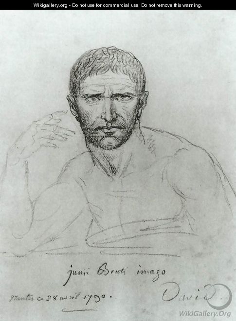Brutus - Jacques Louis David
