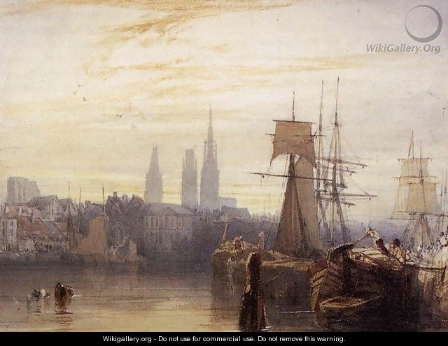 Rouen 1825 - Richard Parkes Bonington