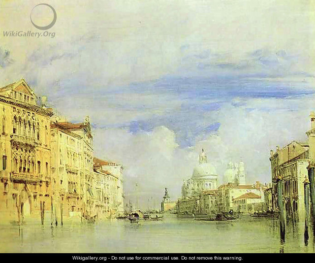 Venice The Grand Canal - Richard Parkes Bonington
