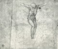 Study For A Christ On The Cross - Michelangelo Buonarroti