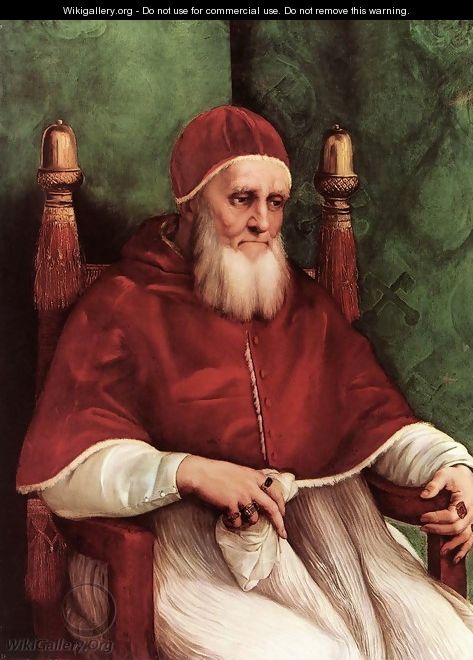 Portrait of Julius II - Raphael