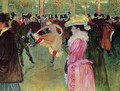 Dance At The Moulin Rouge - Henri De Toulouse-Lautrec