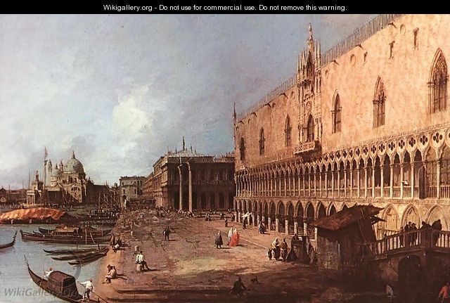 Doge Palace c. 1725 - (Giovanni Antonio Canal) Canaletto