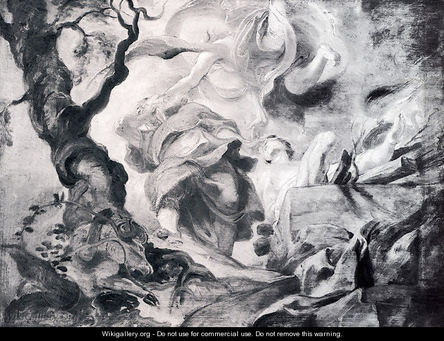 The Sacrifice Of Isaac - Peter Paul Rubens