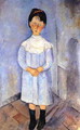 Little Girl In Blue - Amedeo Modigliani