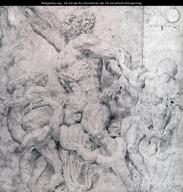 Laocoon And His Sons - Peter Paul Rubens
