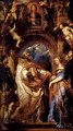 Saint Gregory With Saints Domitilla Maurus And Papianus - Peter Paul Rubens