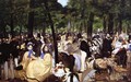 Music In The Tuileries Gardens - Edouard Manet