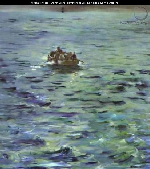 The Escape Of Rocherfort - Edouard Manet