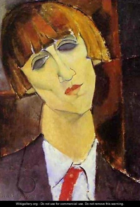 Portrait Of Madame Kisling - Amedeo Modigliani