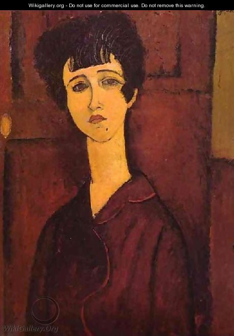 Portrait Of A Girl Victoria - Amedeo Modigliani