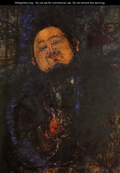 Portrait Of Diego Rivera I - Amedeo Modigliani