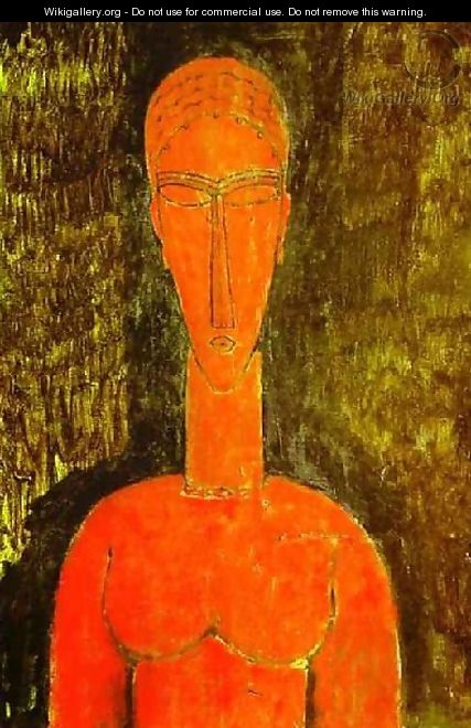 The Red Bust - Amedeo Modigliani