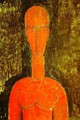 The Red Bust - Amedeo Modigliani