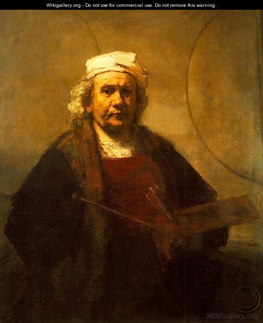 Self-Portrait 1661 - Rembrandt Van Rijn