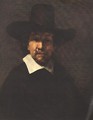 Portrait of Jeremiah Becker 1666 - Rembrandt Van Rijn