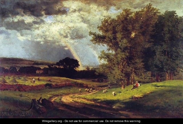 A Passing Shower - George Inness