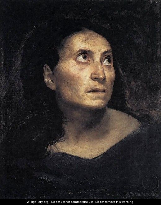 A Mad Woman 1822 - Eugene Delacroix