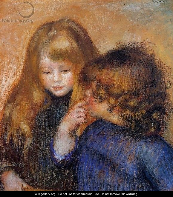 Young Gypsy Girls - Pierre Auguste Renoir